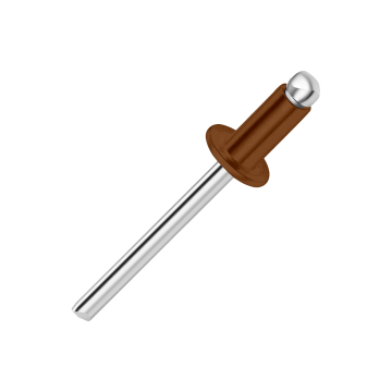 SFS Popnagels Romantic Walnut - 200 stuks